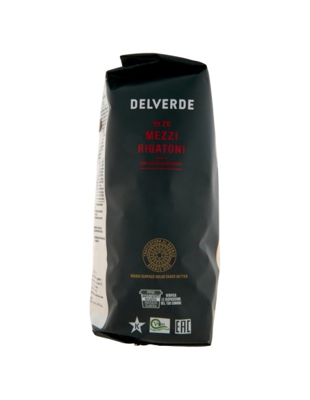 Mezzi rigatoni n. 20 500 g Delverde, autre vue