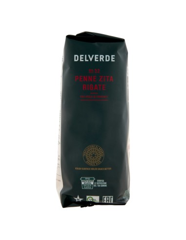 Penne zita rigate n. 32 500 g Delverde, autre vue