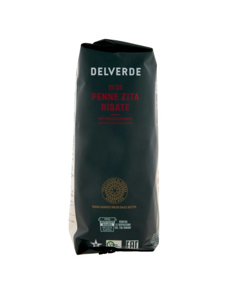 Penne zita rigate n. 32 500 g Delverde, autre vue