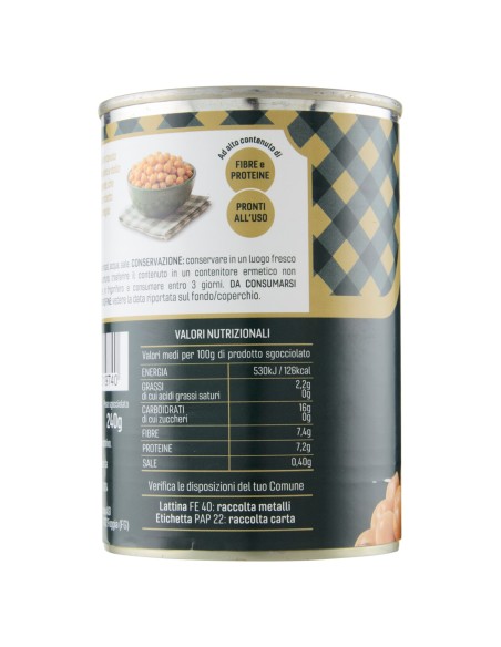 Ceci 400 g Delverde, autre vue