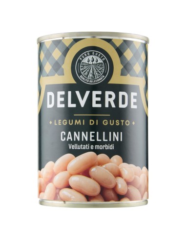 Fagioli cannellini 400 g Delverde, fronte