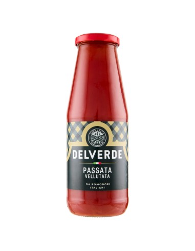 Passata vellutata 700 g Delverde, fronte