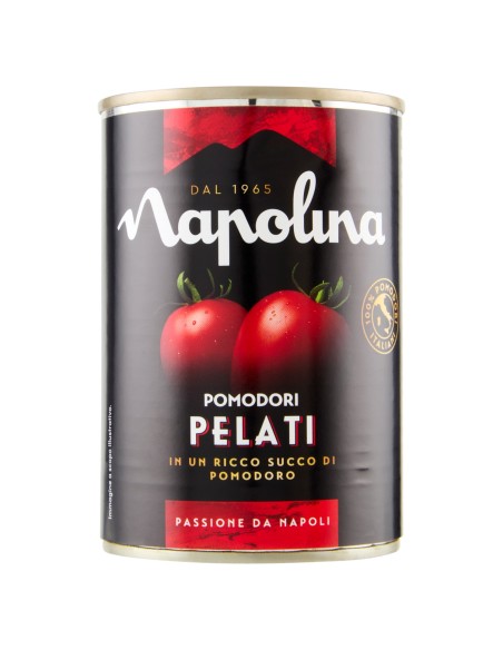 Pomodori pelati interi 400 g Napolina, fronte
