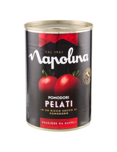Pomodori pelati interi 400 g Napolina, altra vista
