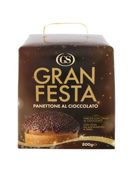 Panettone Gran Festa al Cioccolato 800 g Gs, autre vue