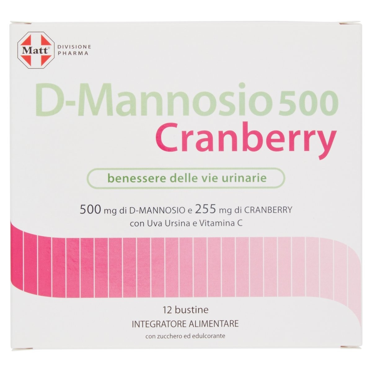 Integratore D-Mannosio 500 Cranberry