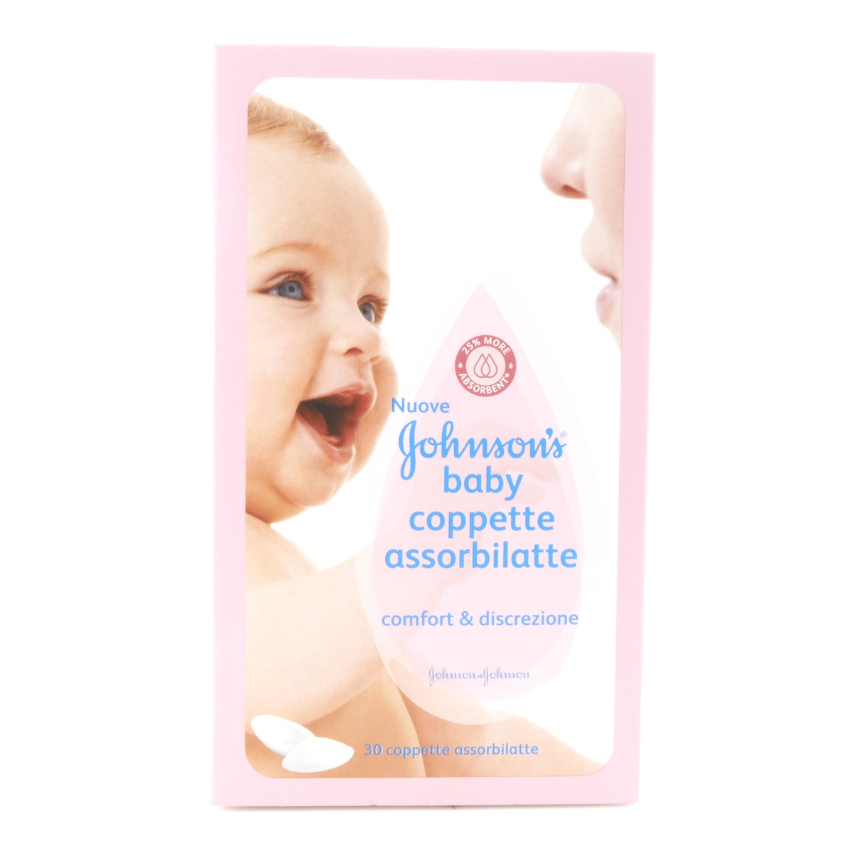 Johnson&Johnson Coppette assorbilatte Johnson's Baby