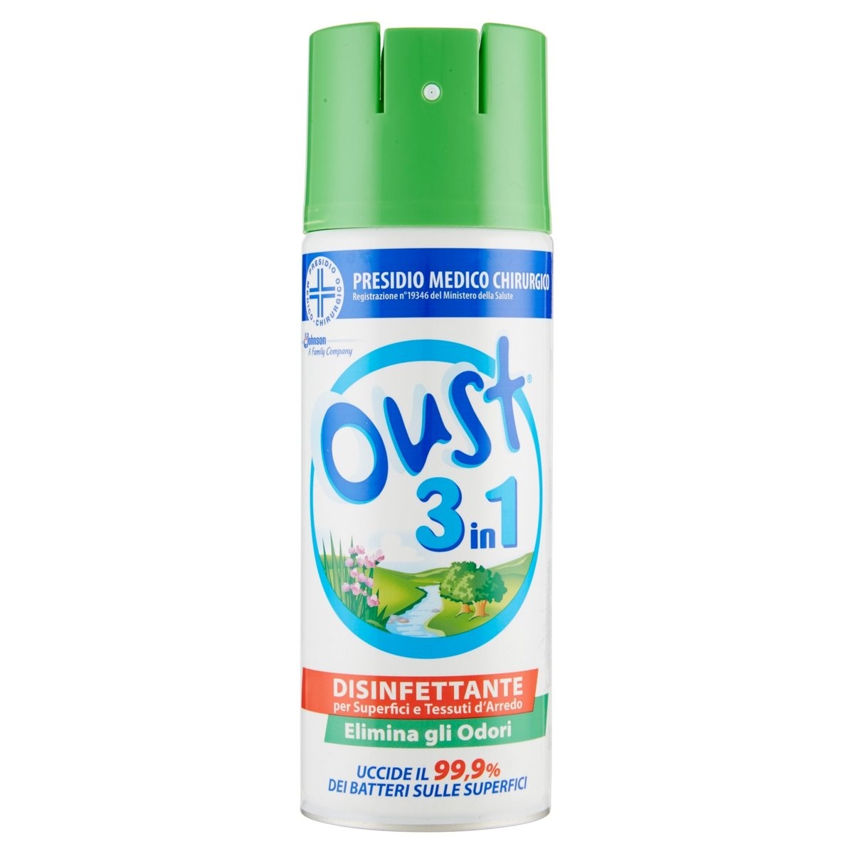Oust Deodorante spray Elimina Odori 3in1