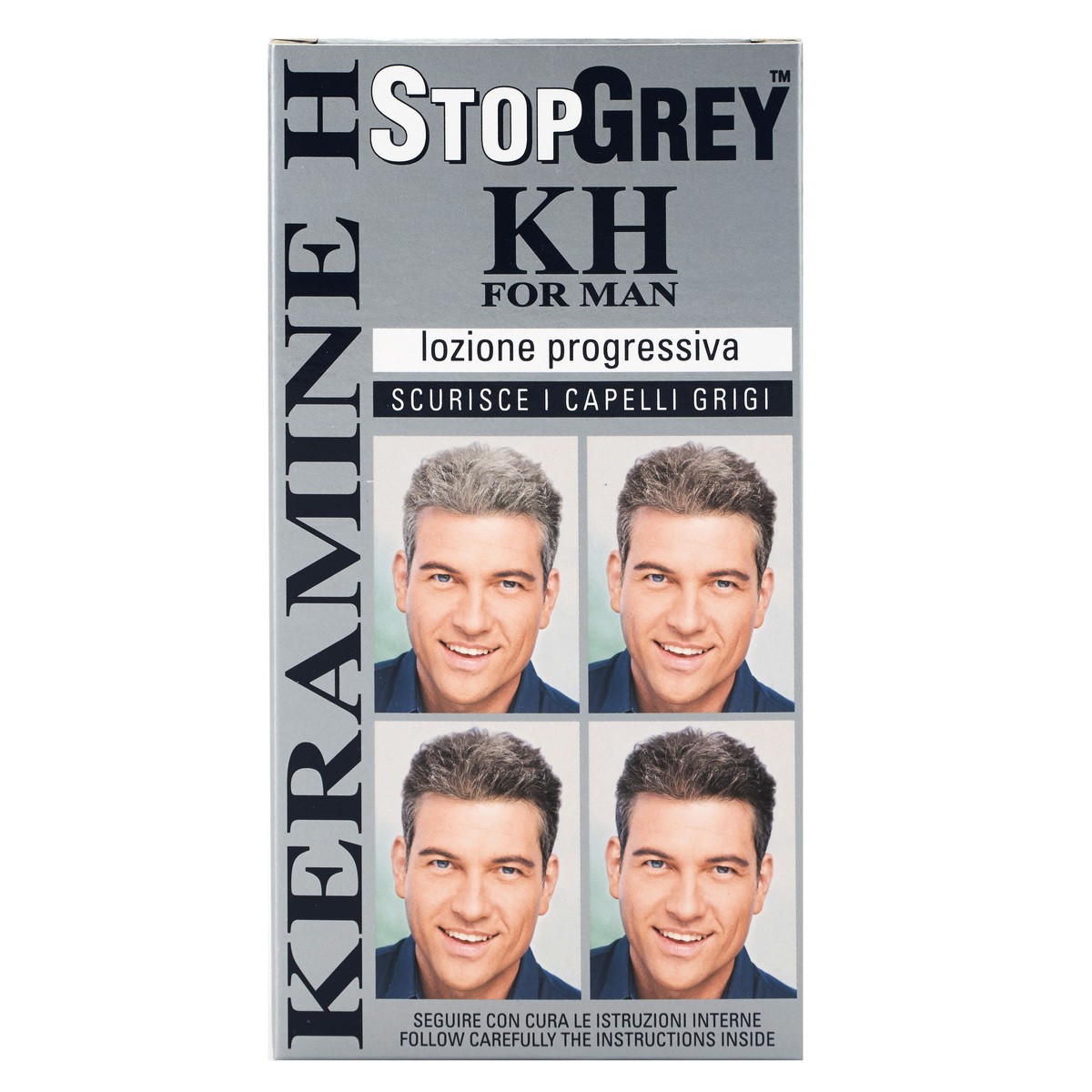 Keramine H For Man Lozione progressiva per capelli StopGrey