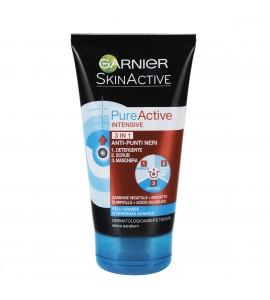 Garnier Detergente viso PureActive Intensive 3in1