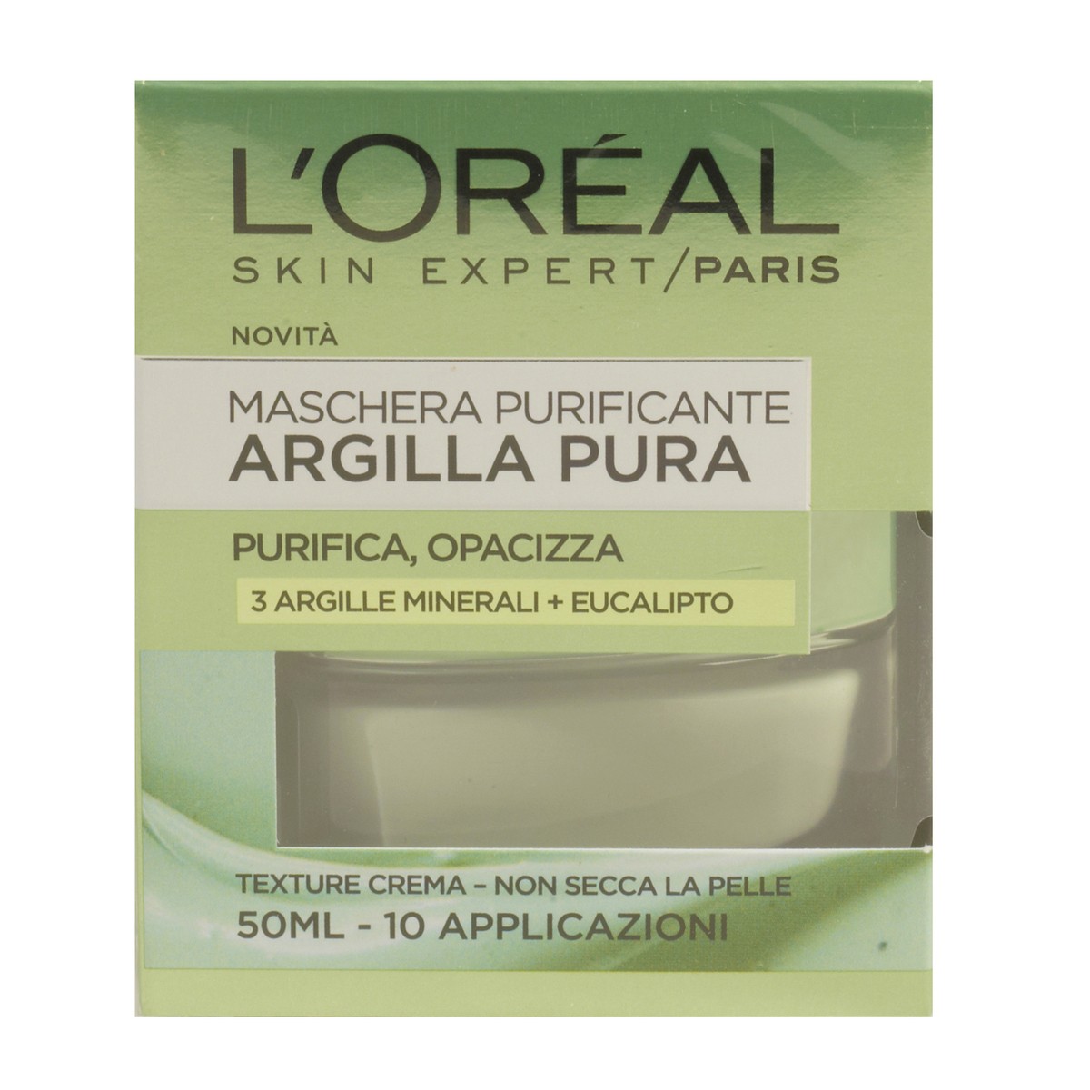 L'Oréal Skin Expert Paris Maschera Purificante Argilla Pura