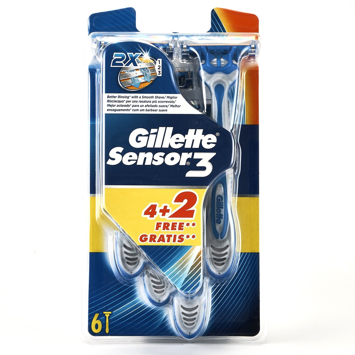 Gillette Rasoio Sensor3