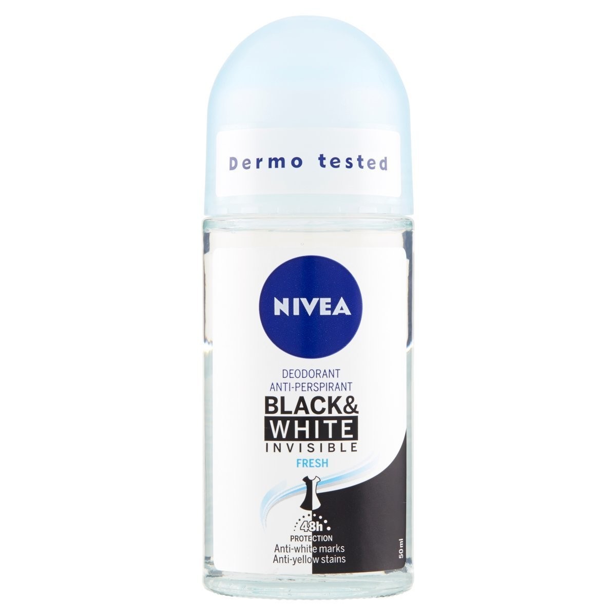 Nivea Deodorante roll on Invisible Black&White