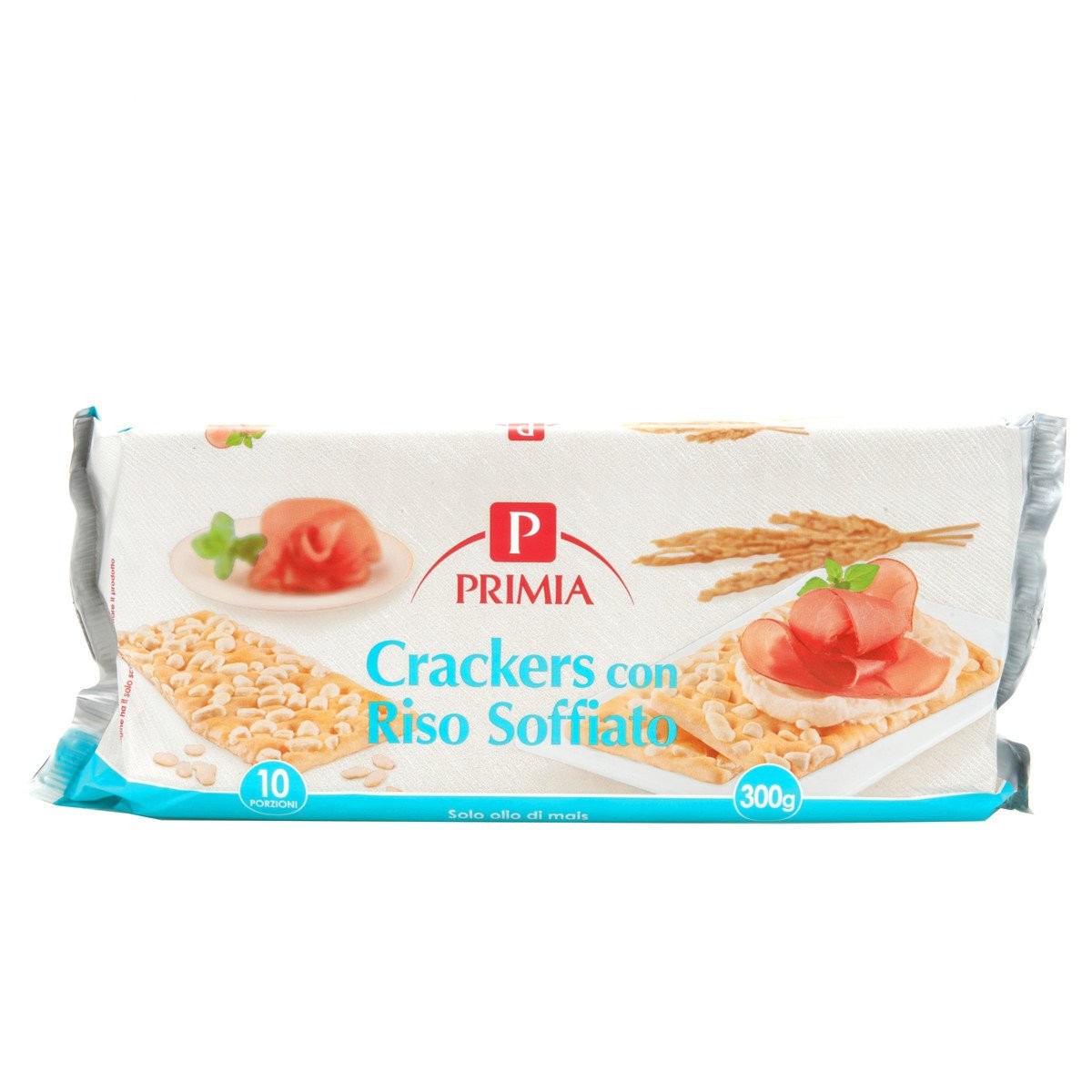 Crackers con riso soffiato