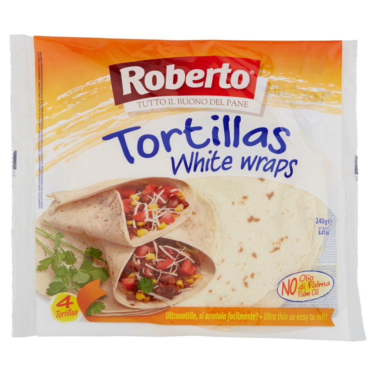 Tortillas White Wraps