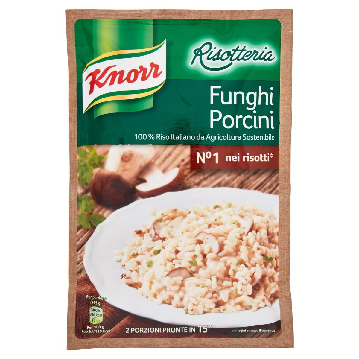 Knorr Risotto ai funghi porcini Risotteria