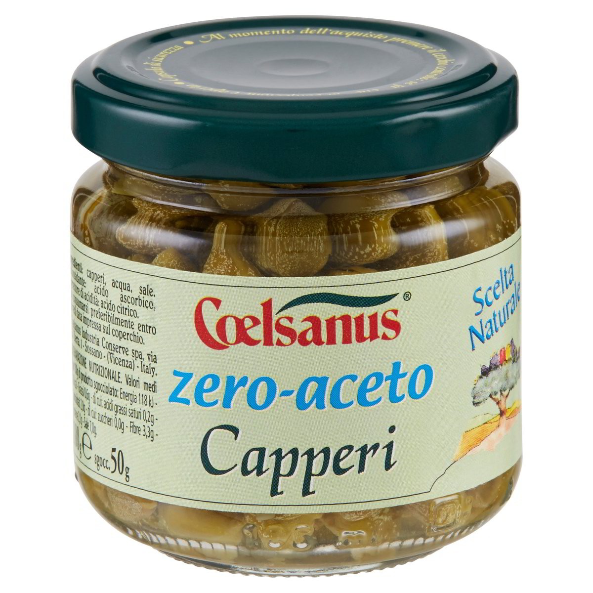 Coelsanus Capperi zero aceto