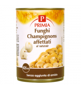 Primia Funghi Champignons affettati al naturale