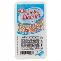 Rebecchi Codetta Arcobaleno Dolci Decori