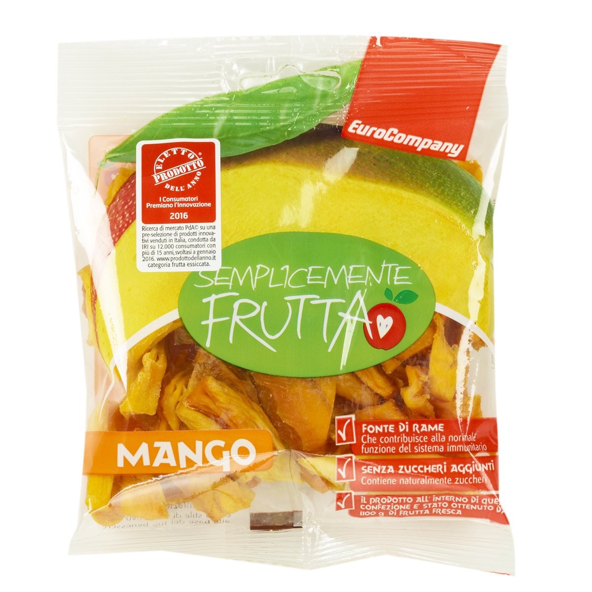 EuroCompany Mango essiccato Semplicemente Frutta