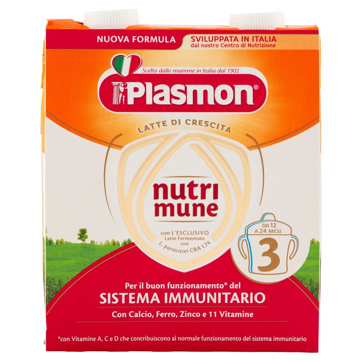 Plasmon Latte liquido Nutrimune 3
