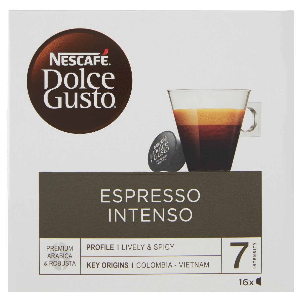 Nescafè Dolce Gusto Nestlè Capsule caffè Espresso Intenso