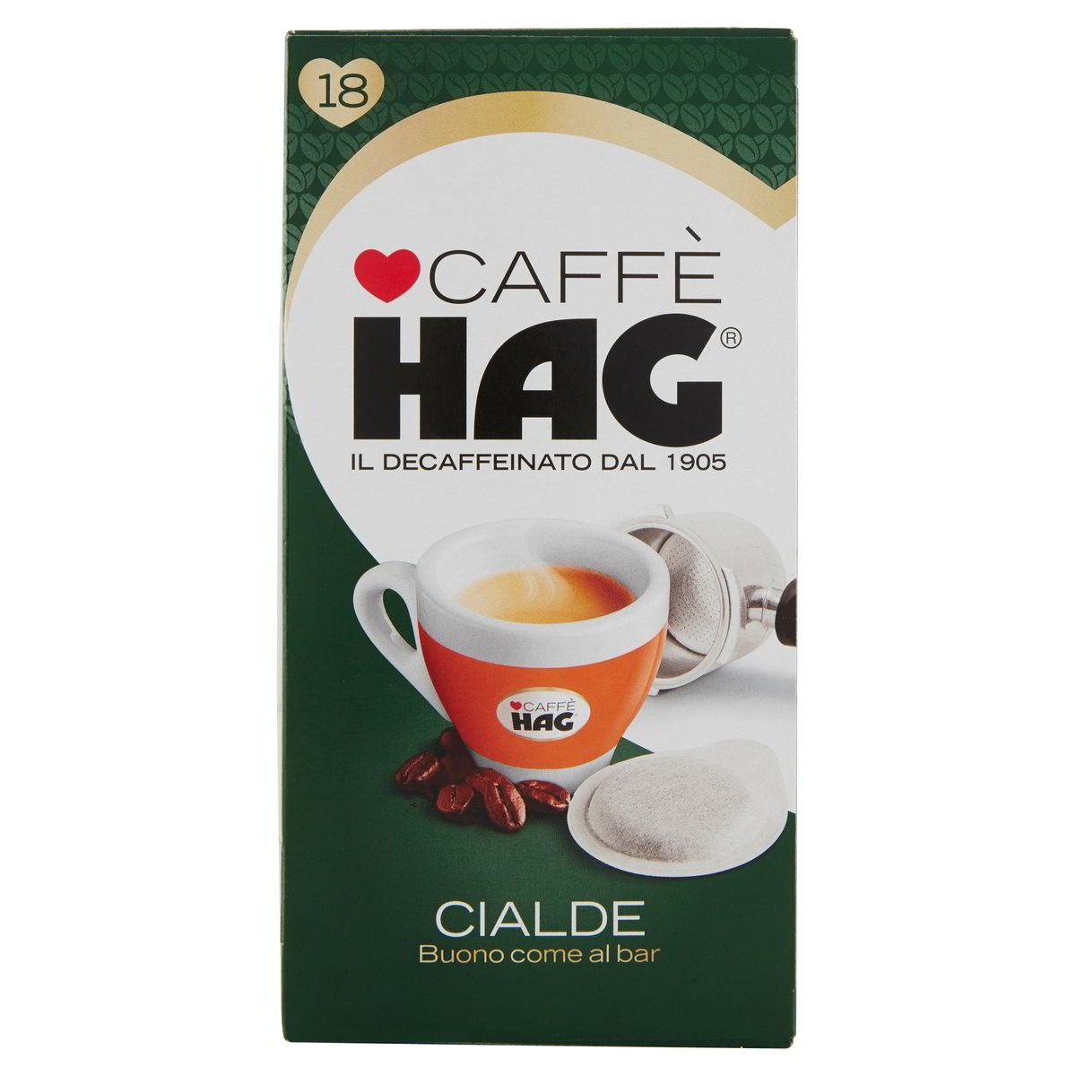 Hag Cialde caffè decaffeinato Naturale