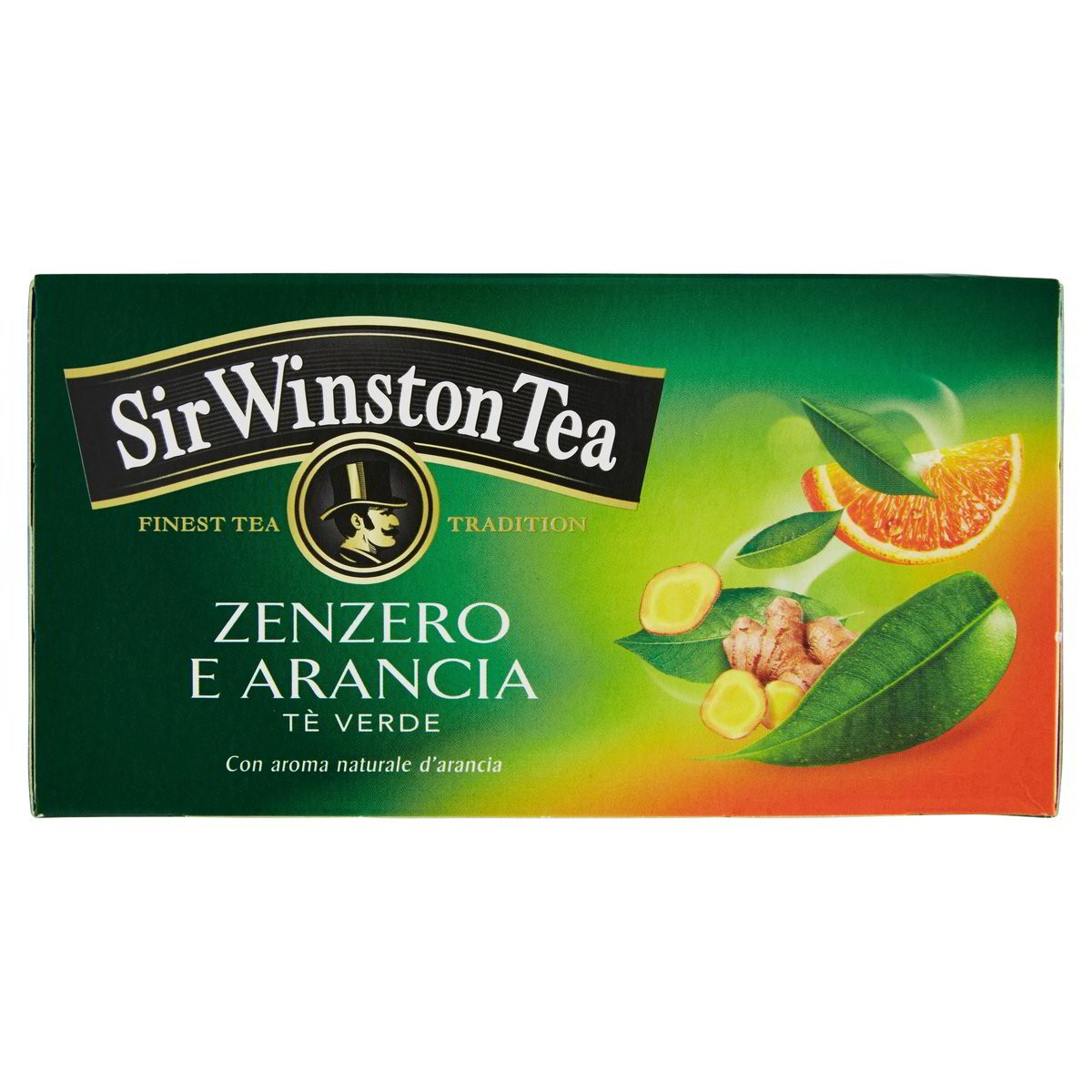 Sir Winston Tea Tè verde allo zenzero e arancia