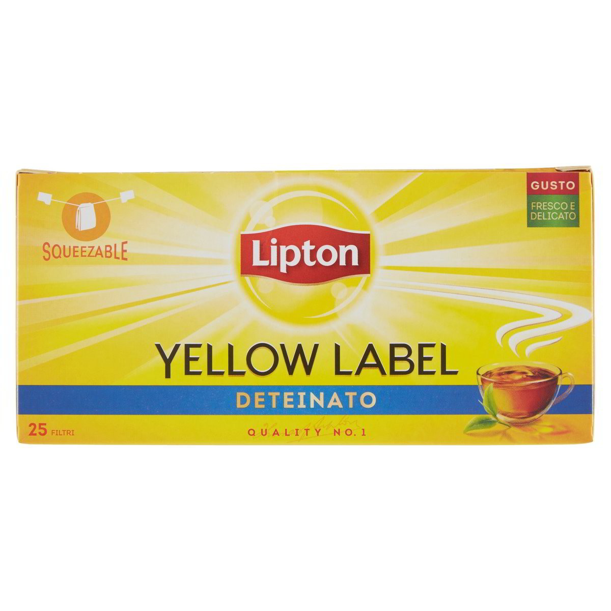 Lipton Tea Yellow Label deteinato