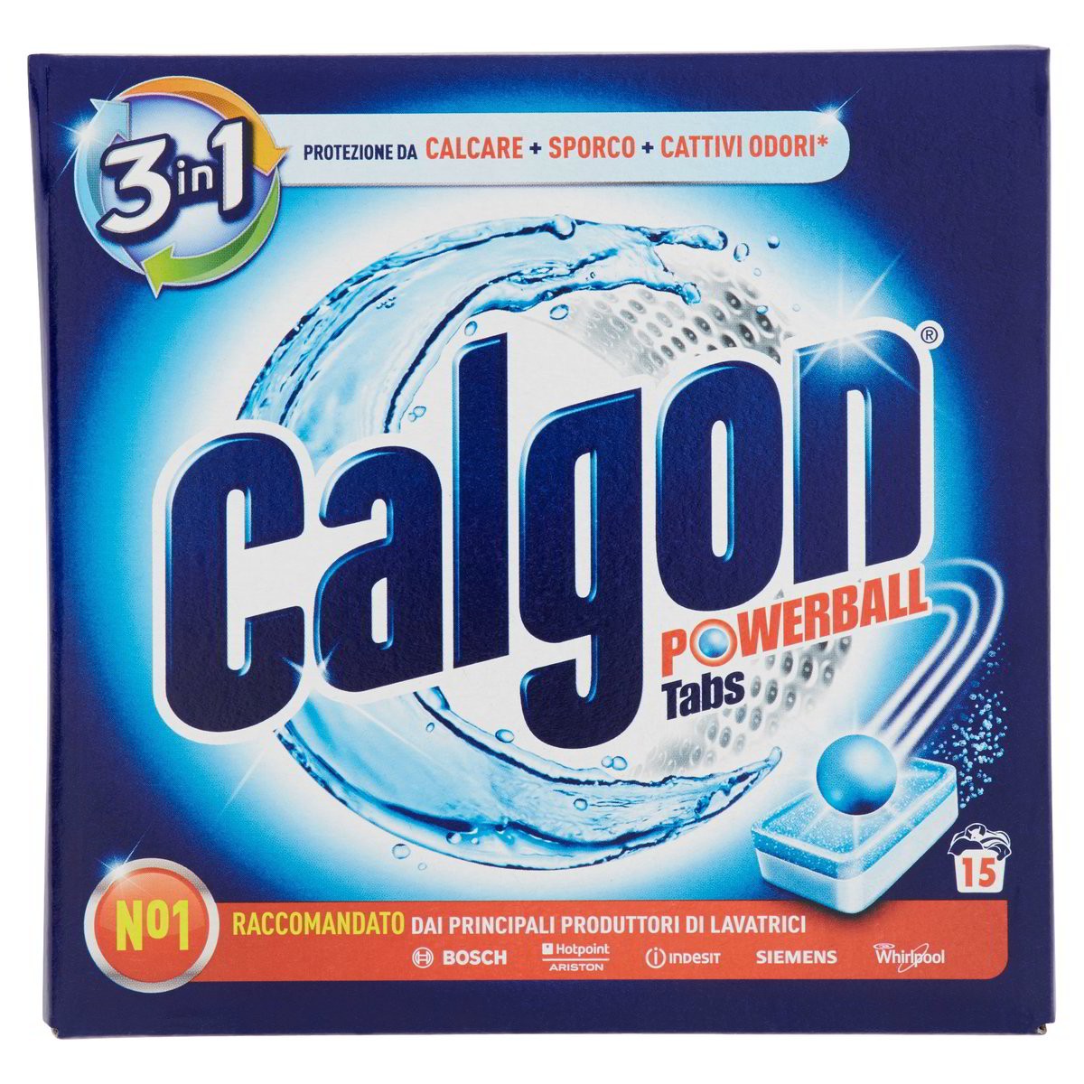 Calgon Anticalcare per lavatrice in pastiglie