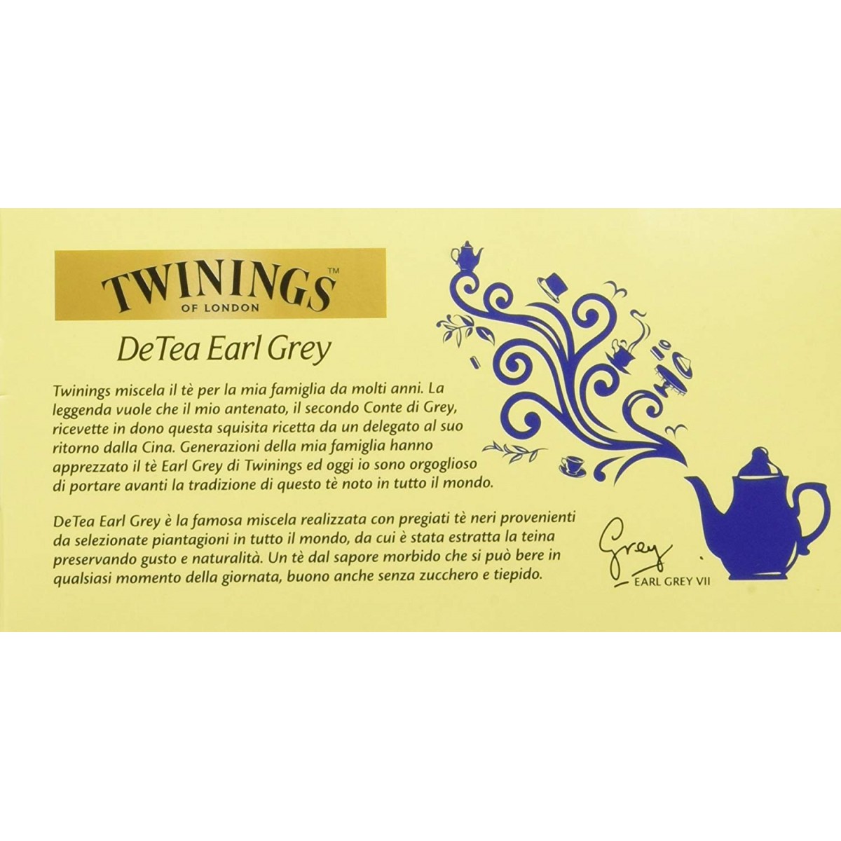 Twinings DeTea Earl Grey Deteinato