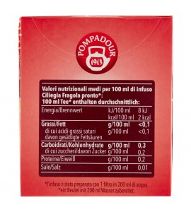 Pompadour Infuso di Ciliegia Fragola
