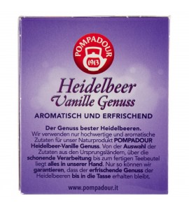 Pompadour Infuso di Tentazioni Al Mirtillo