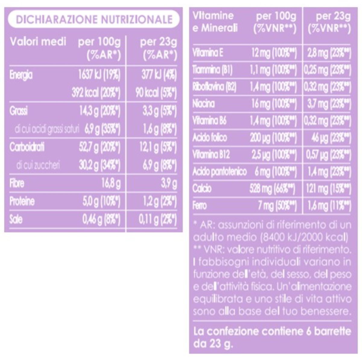 Barrette Via Verde Bio