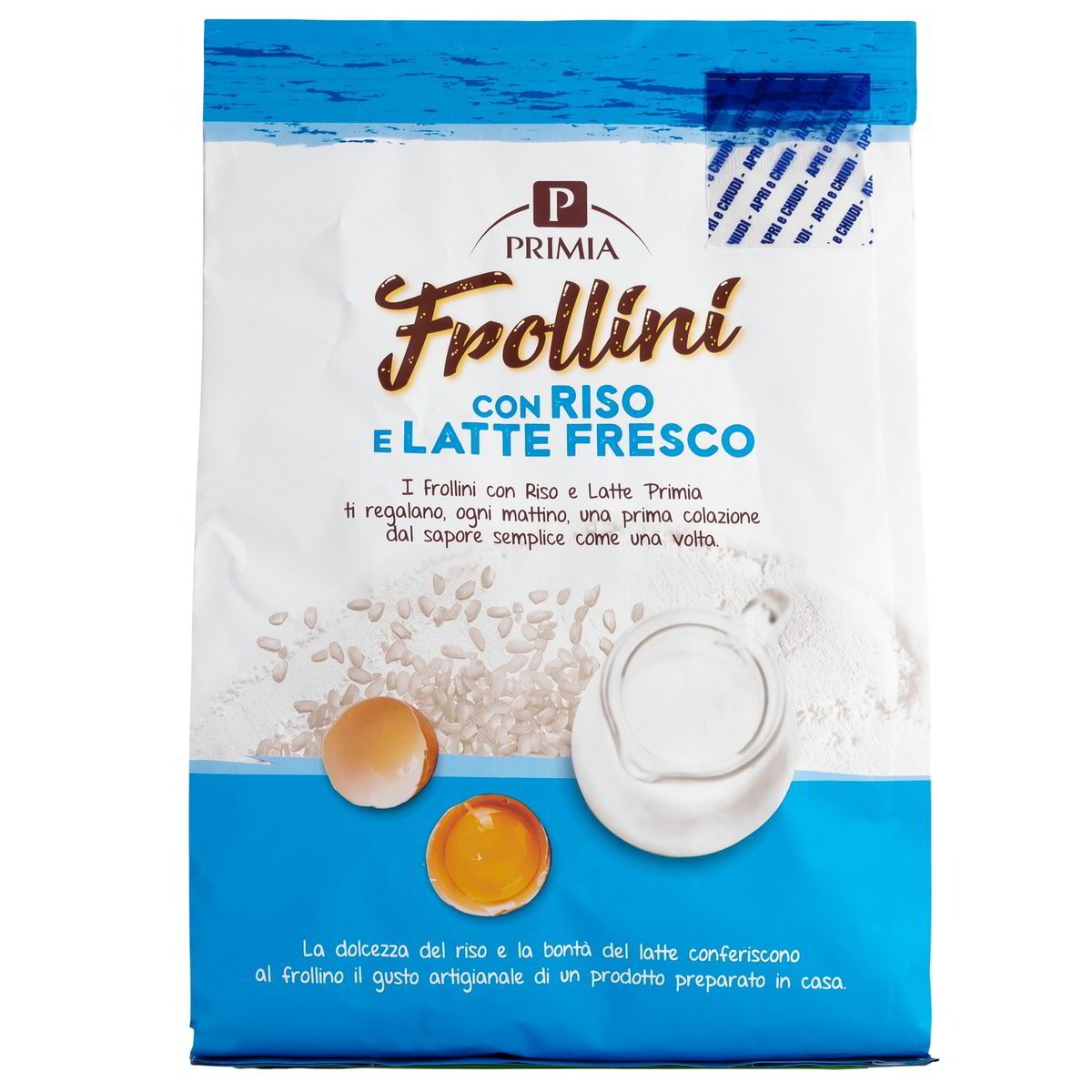 Frollini di riso e latte