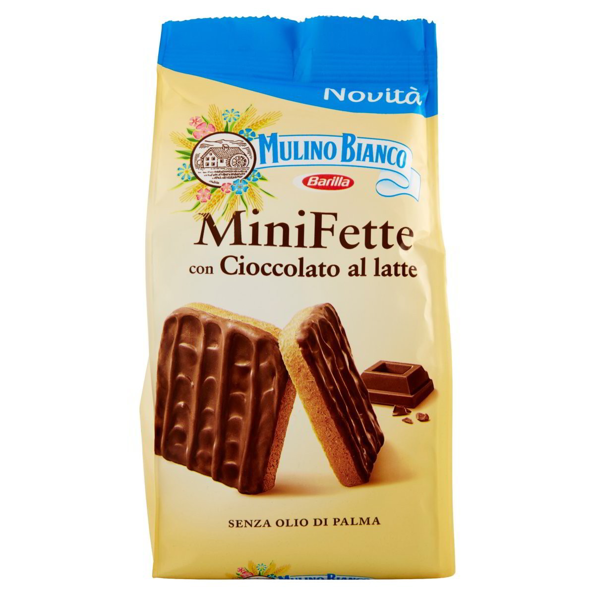 Mini Fette con Cioccolato Fondente