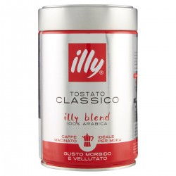 Illy Caffè macinato per moka 100% arabica