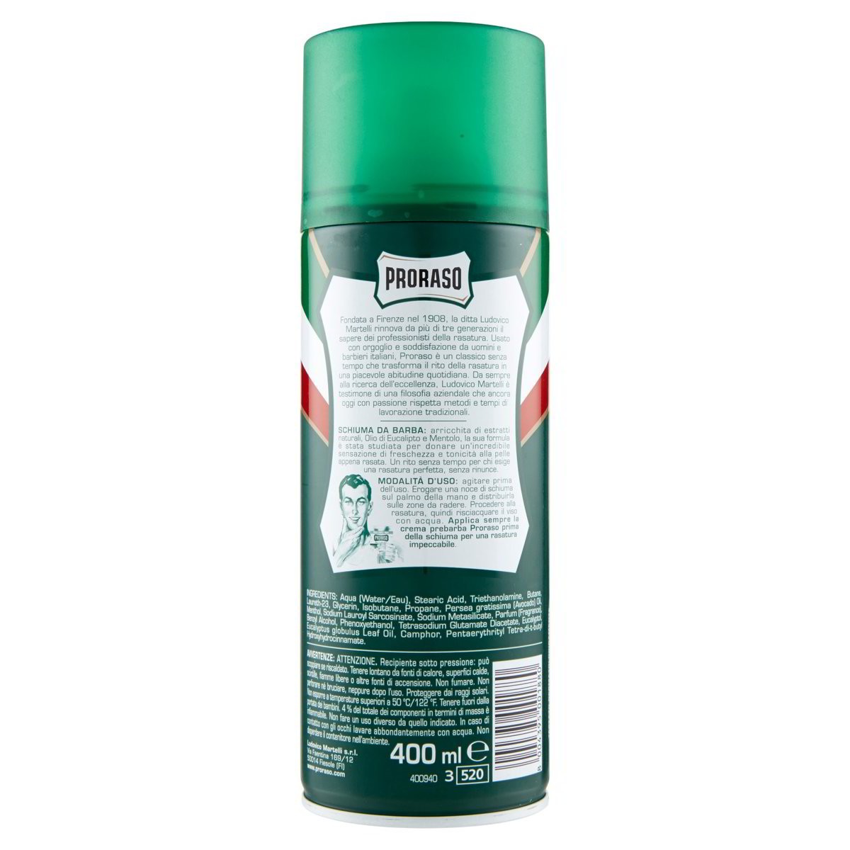 Proraso Schiuma da barba Rinfrescante 