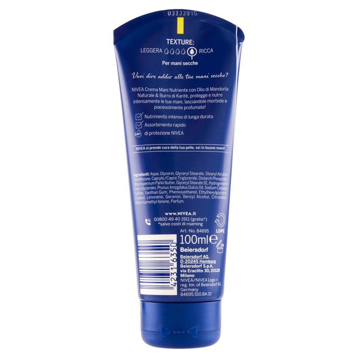 Nivea Crema mani Nutriente