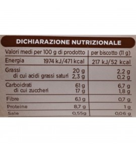 Frollini ricchi di fibre con fiocchi d'avena